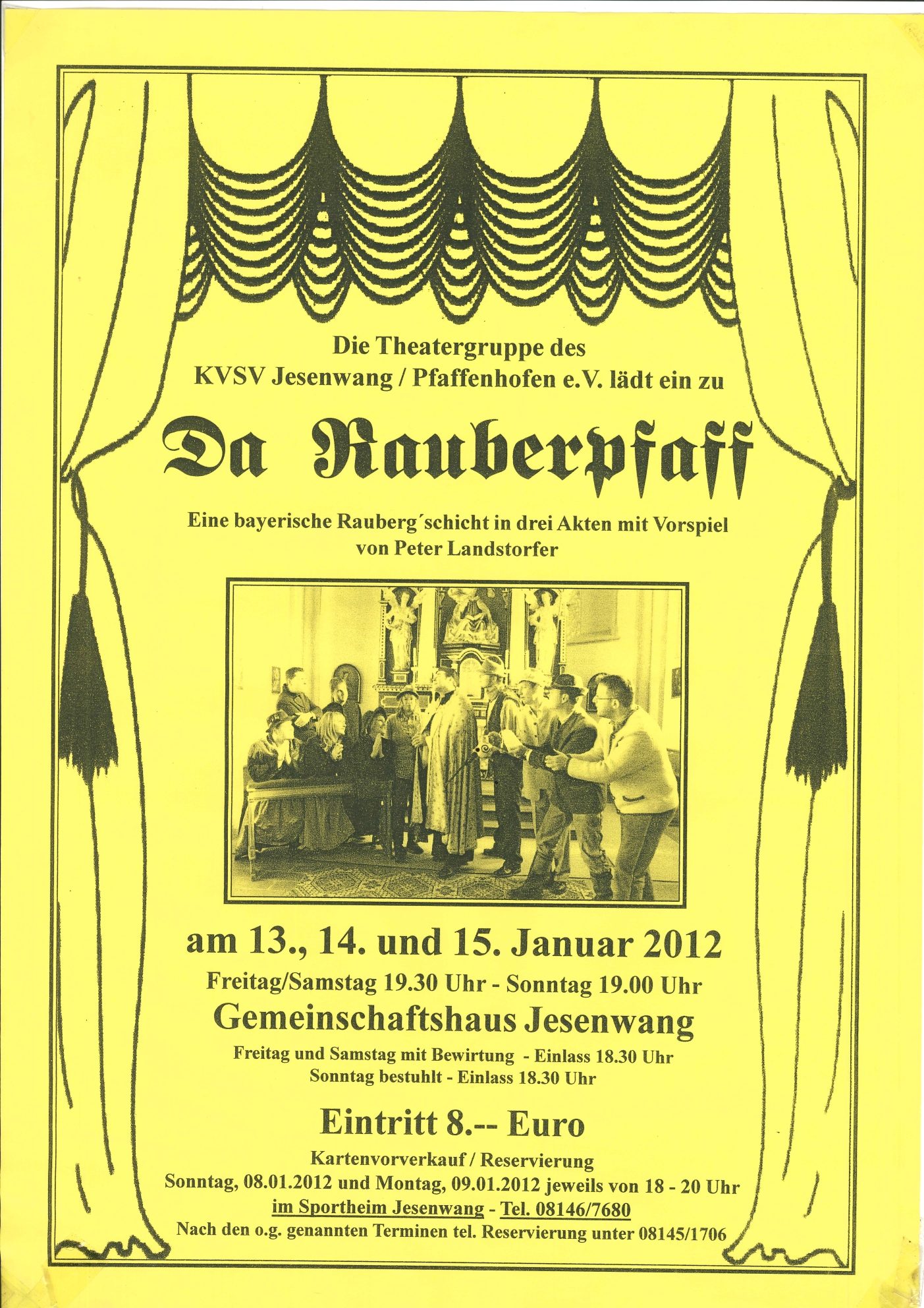 2012 - Theaterplakat - Rauberpfaff-1